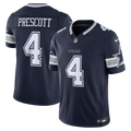 Dallas Cowboys Dak Prescott Nike Team Vapor F.U.S.E. Stitched Limited Jersey - Navy