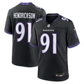 Baltimore Ravens Trey Hendrickson Nike Alternate Game Jersey - Black