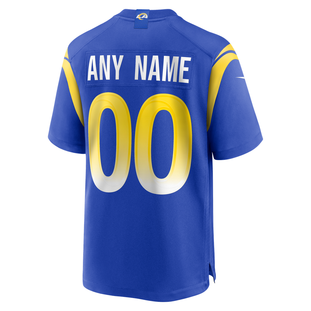 Los Angeles Rams Nike Custom Game Jersey - Royal