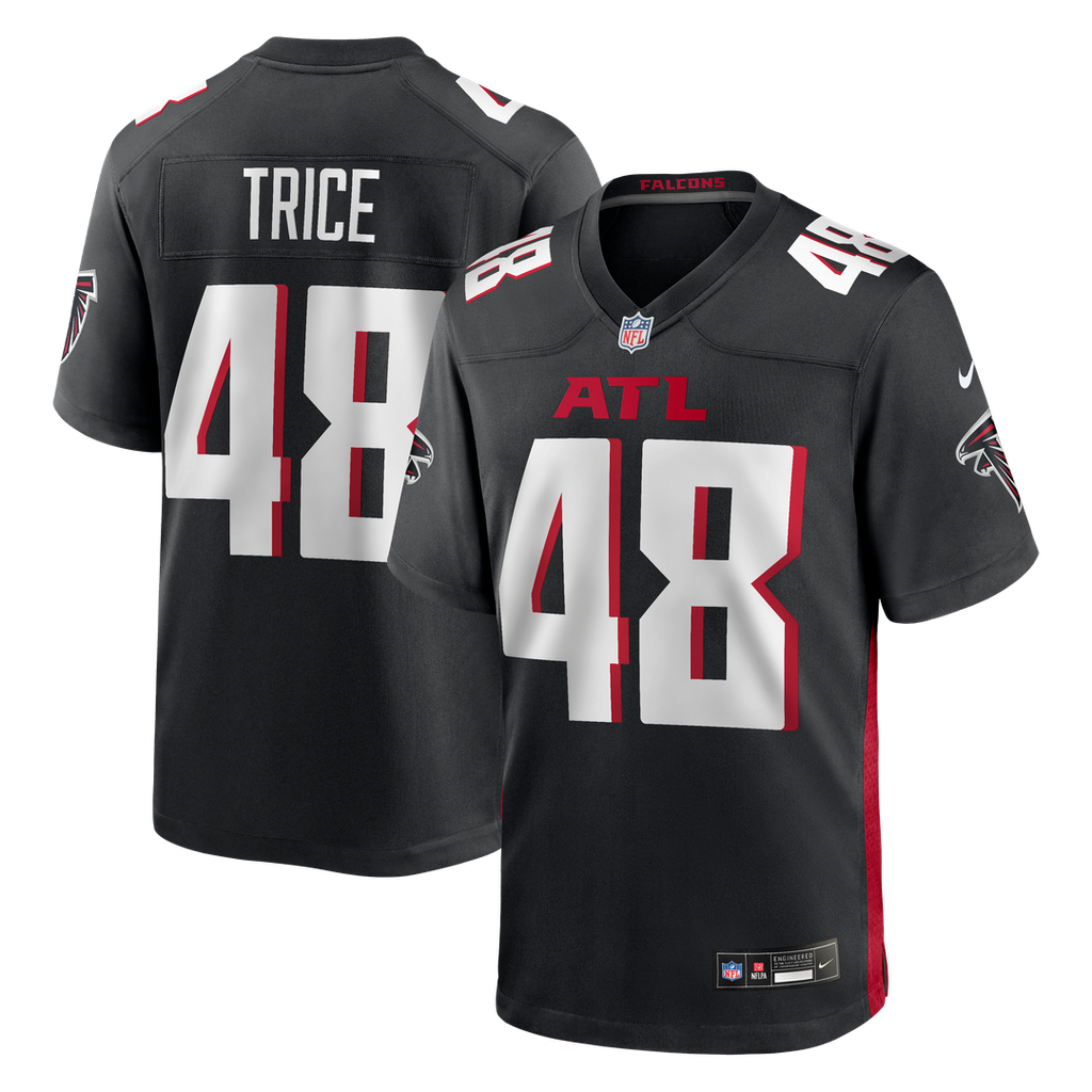 Atlanta Falcons Bralen Trice Nike Team Game Jersey - Black