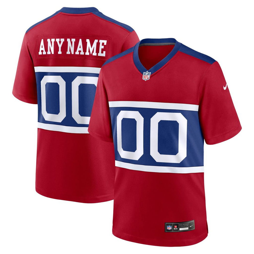 New York Giants Nike Custom Game Jersey - Royal