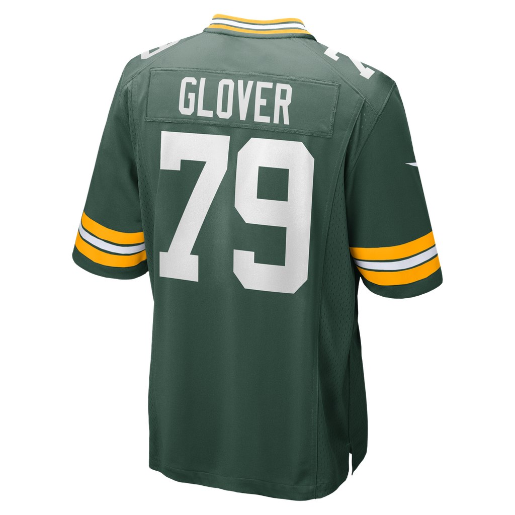 Green Bay Packers Travis Glover Nike Game Jersey - Green