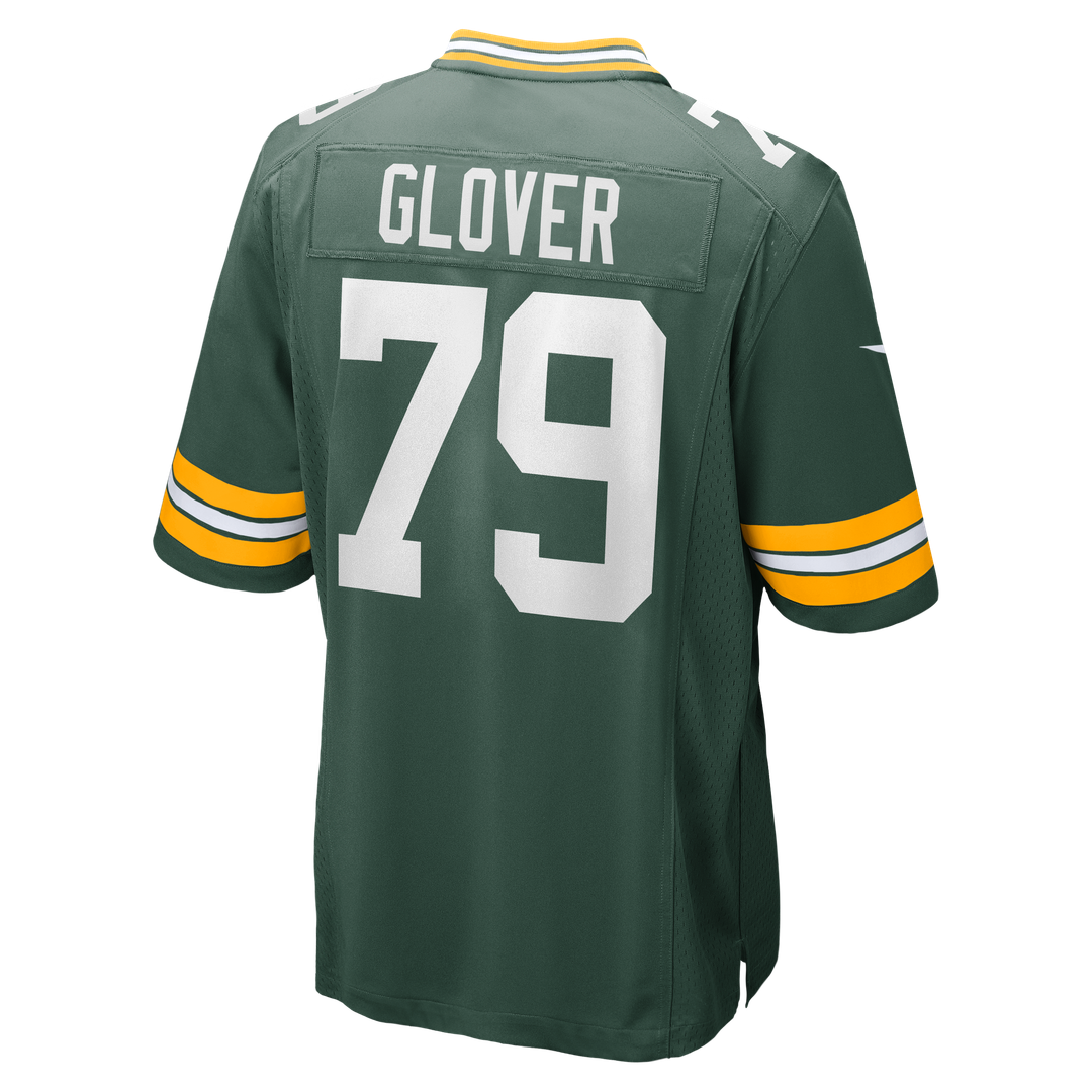 Green Bay Packers Travis Glover Nike Game Jersey - Green