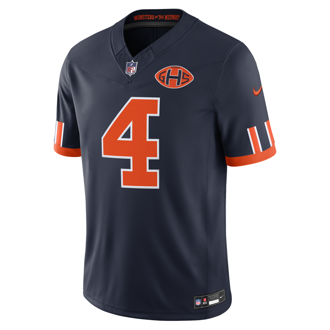 Chicago Bears D'Andre Swift Nike 2026 Rivalries Collection Stitched Limited Jersey - Navy