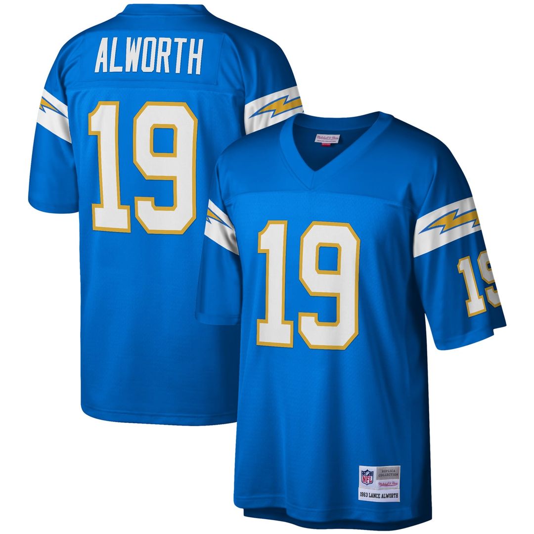 Los Angeles Chargers Lance Alworth Mitchell & Ness Legacy Replica Jersey - Powder Blue