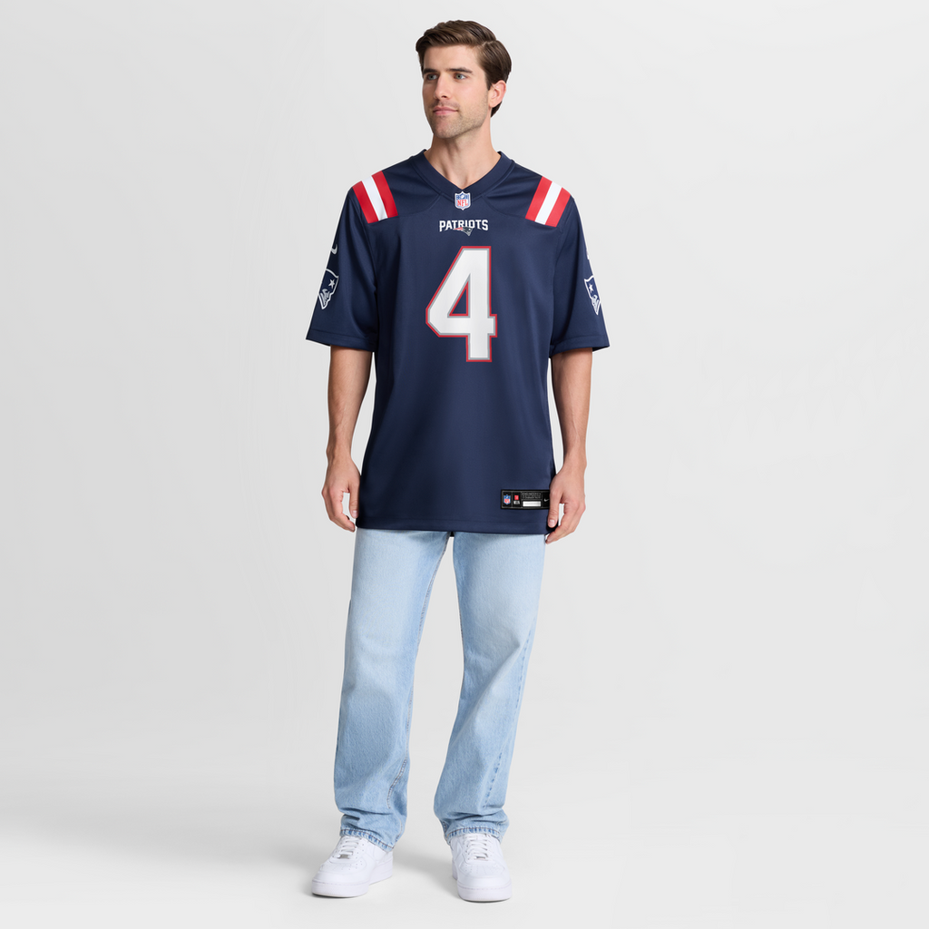 New England Patriots Adam Vinatieri Nike Team Retired Game Jersey - Navy