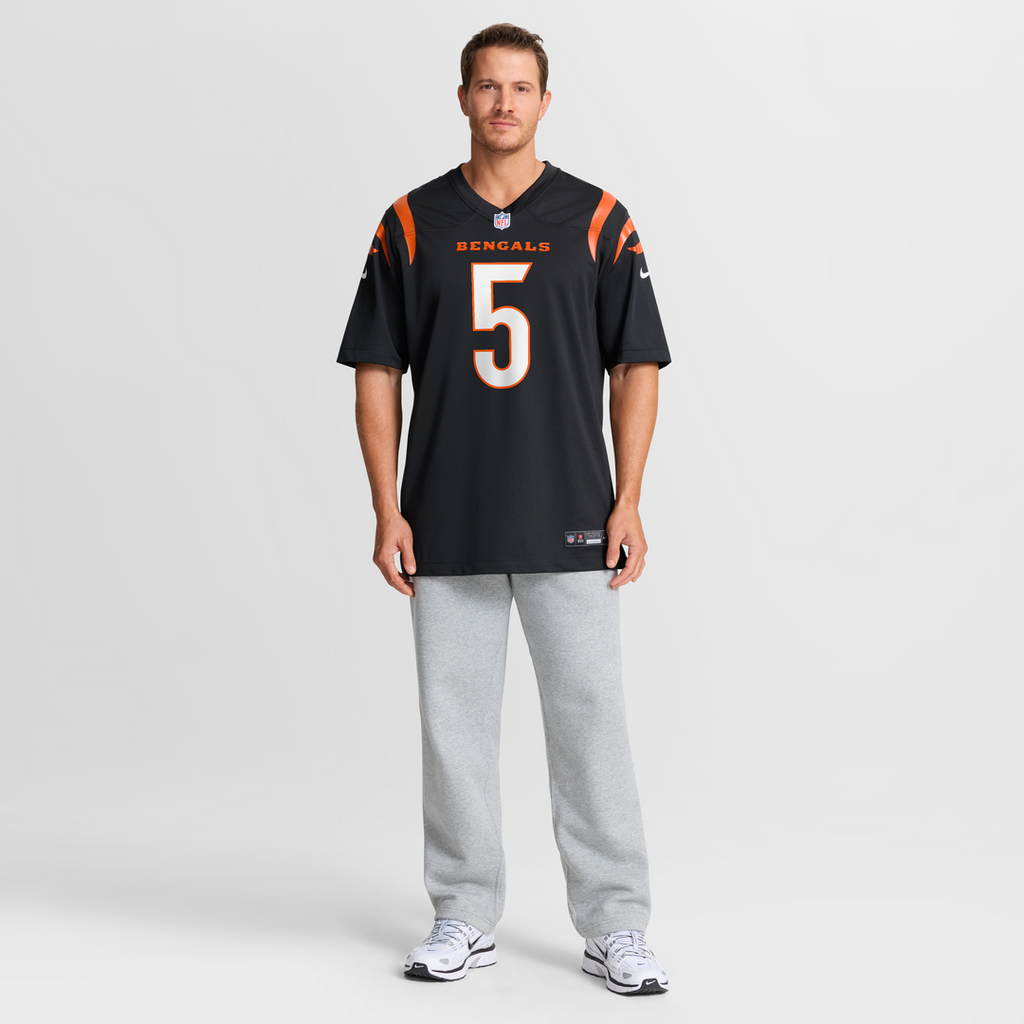 Cincinnati Bengals Tee Higgins Nike Game Player Jersey - Black