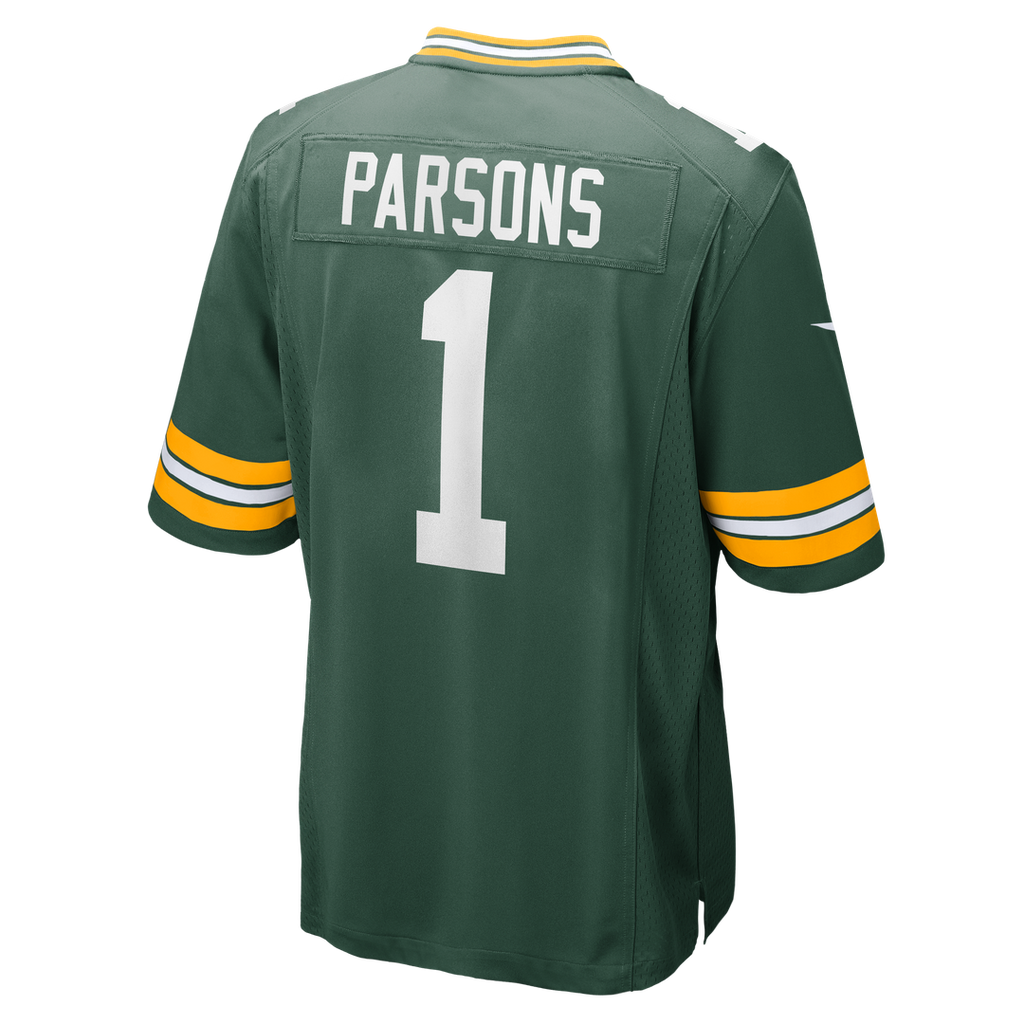 Green Bay Packers Micah Parsons Nike Game Player Jersey - Green