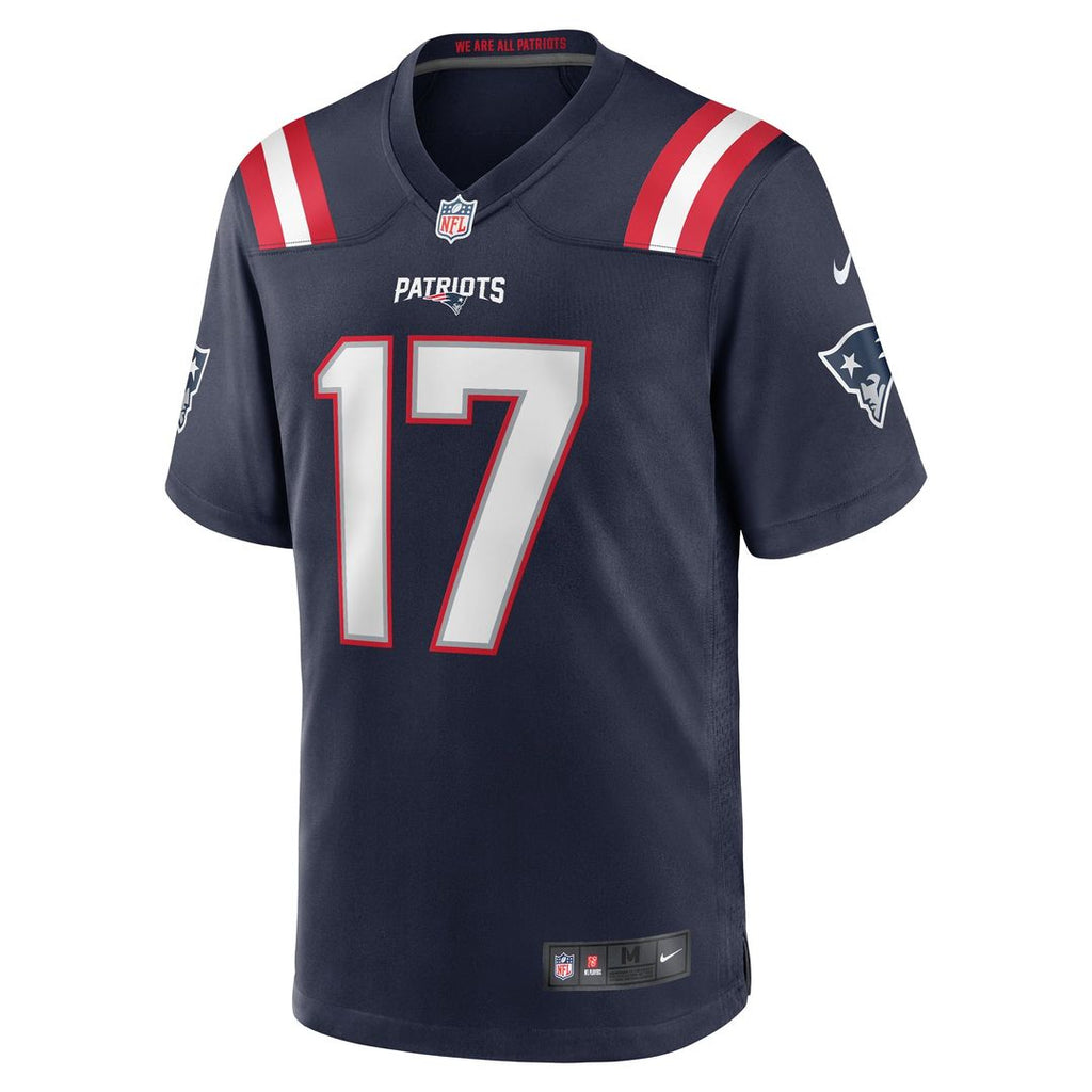New England Patriots Bryce Baringer Nike Team Game Jersey - Navy