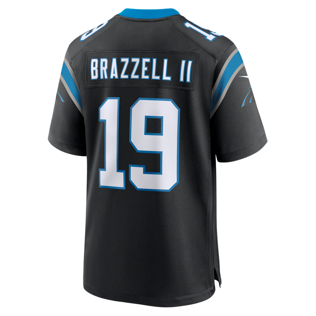 Carolina Panthers Chris Brazzell II Nike Team Game Jersey - Black