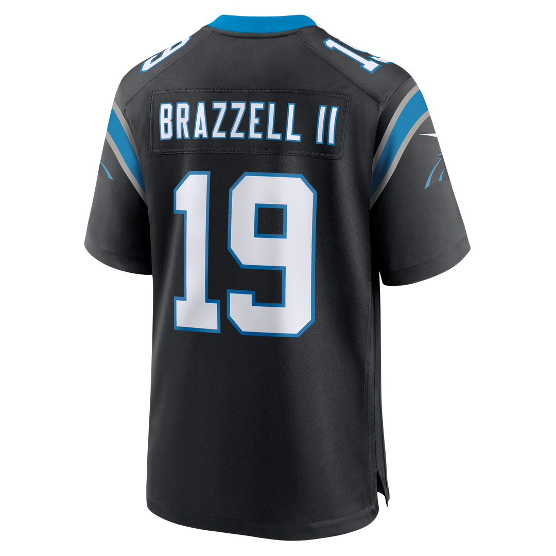 Carolina Panthers Chris Brazzell II Nike Team Game Jersey - Black