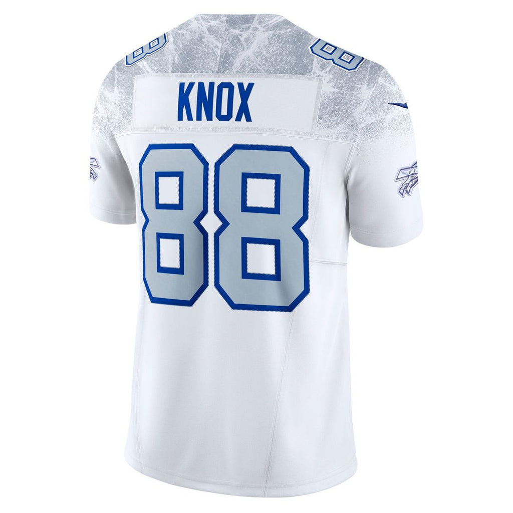 Buffalo Bills Dawson Knox Nike Rivalries Collection Stitched Limited Jersey - White
