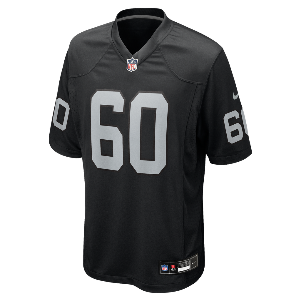 Las Vegas Raiders Charles Grant Nike Team Game Jersey - Black