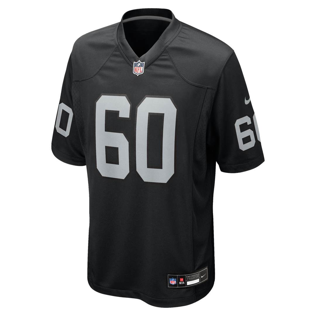 Las Vegas Raiders Charles Grant Nike Team Game Jersey - Black