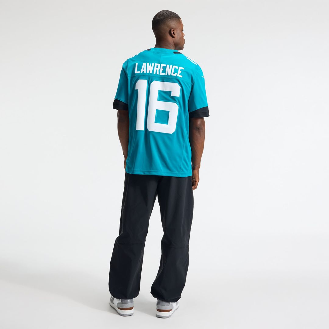 Jacksonville Jaguars Trevor Lawrence Nike Team Vapor F.U.S.E. Stitched Limited Jersey - Teal