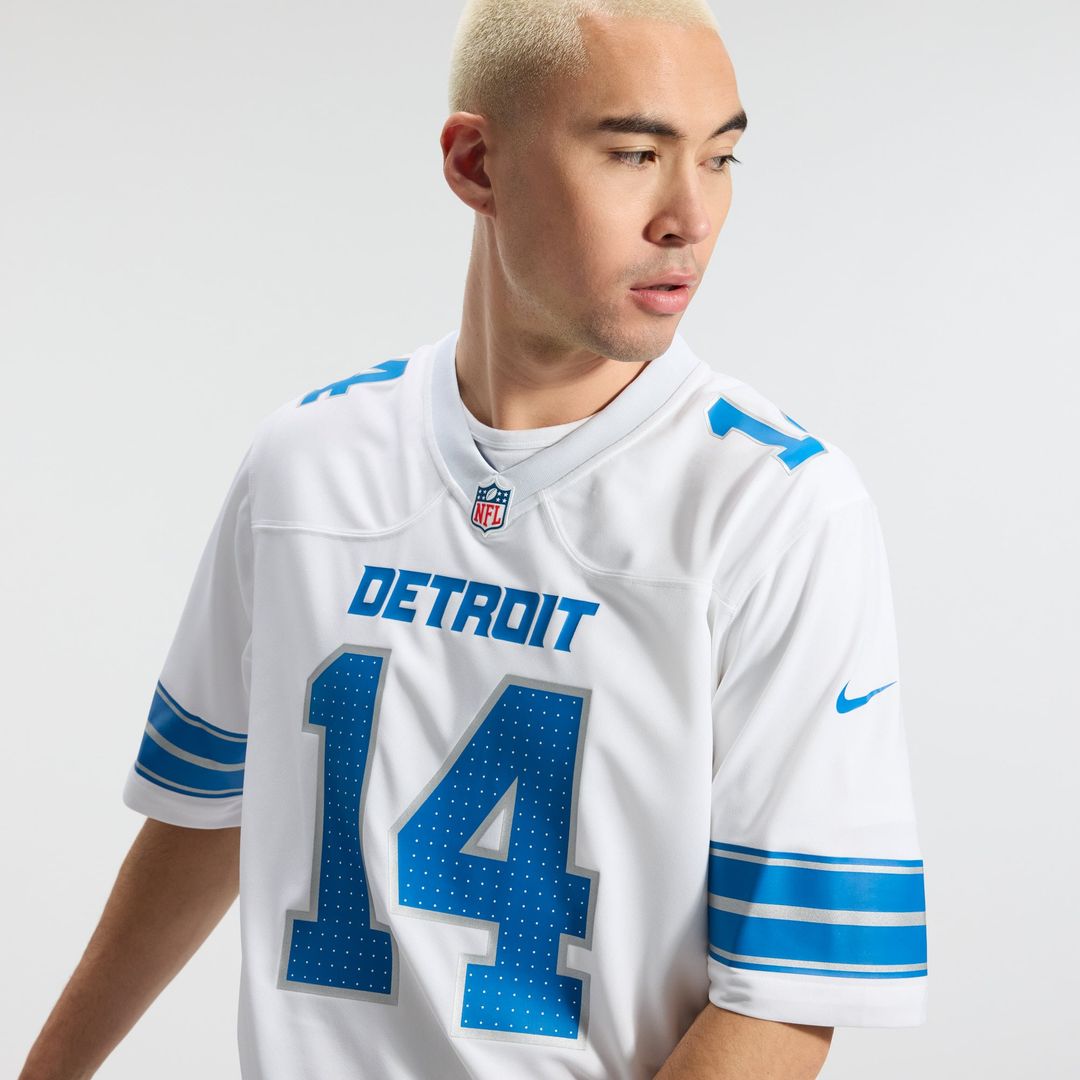 Detroit Lions Amon-Ra St. Brown Nike Game Jersey - Blue