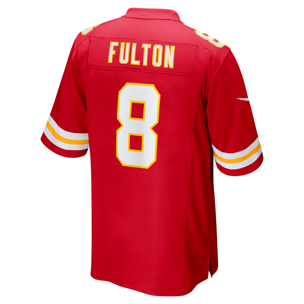 Kansas City Chiefs Kristian Fulton Nike Team Game Jersey - Red