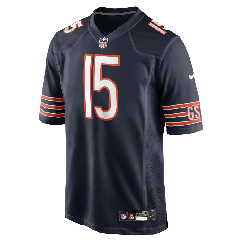 Chicago Bears Rome Odunze Nike Player Game Jersey - Navy