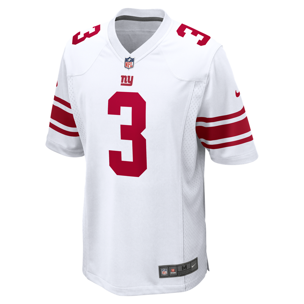New York Giants Abdul Carter Nike Game Jersey - White
