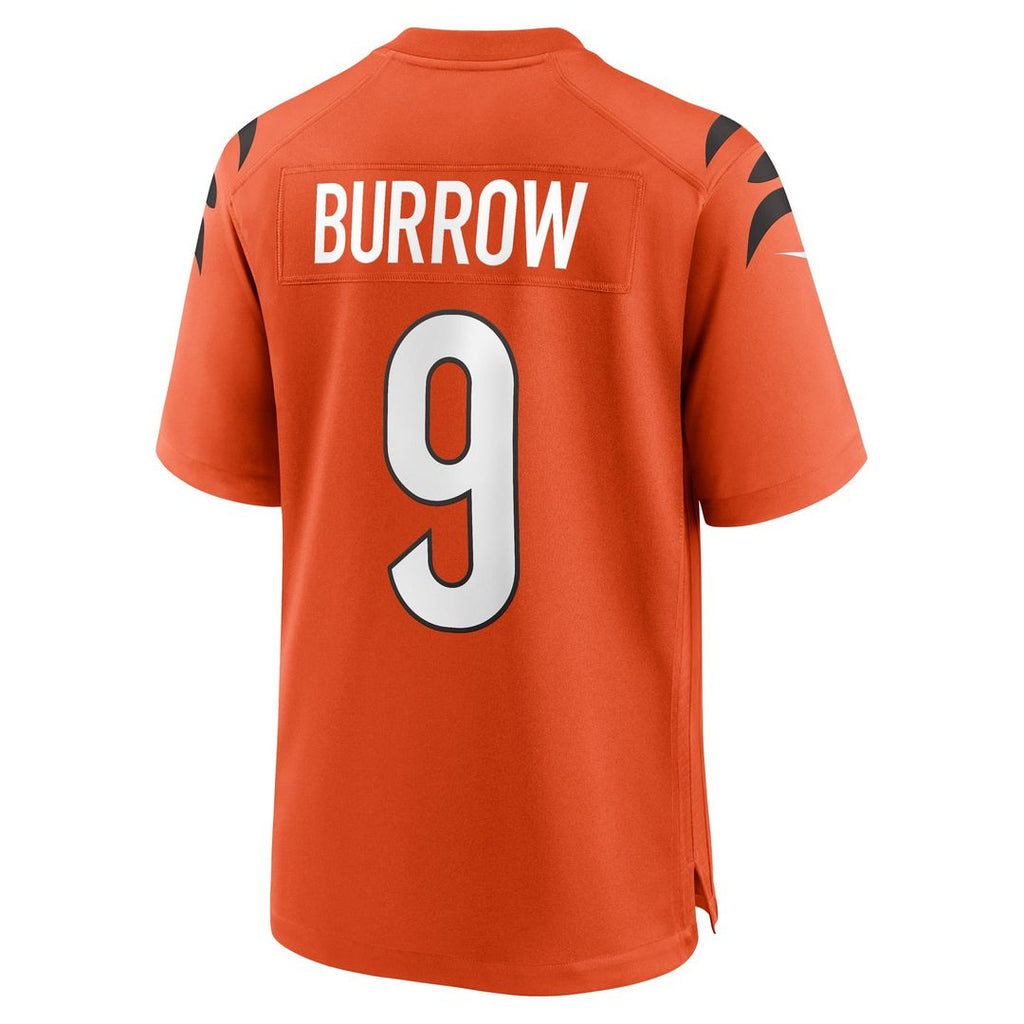 Cincinnati Bengals Joe Burrow Nike Alternate Game Jersey - Orange