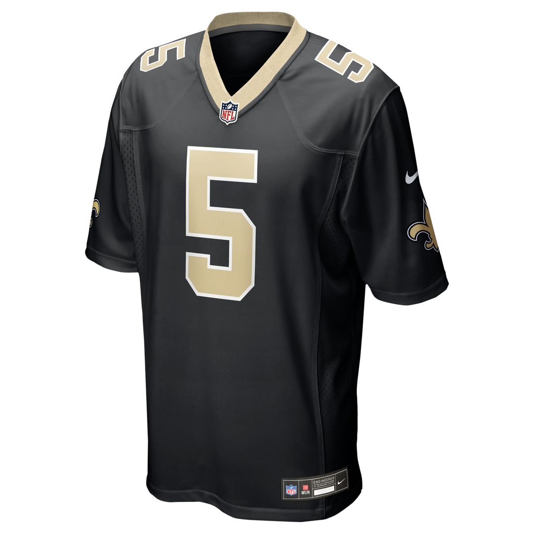 New Orleans Saints Kendre Miller Nike Team Game Jersey - Black