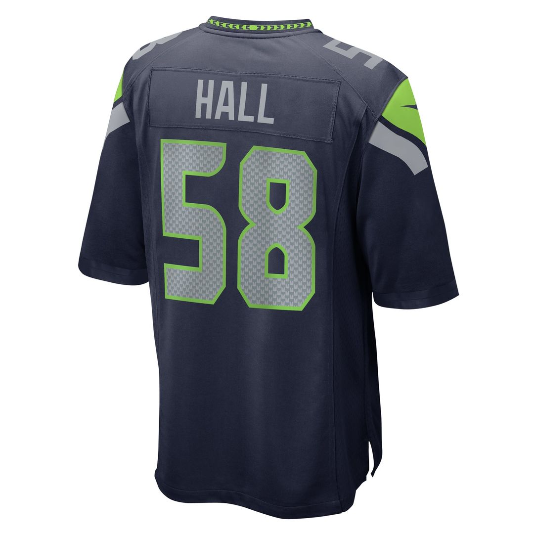 Seattle Seahawks Derick Hall Nike Game Jersey - College Navy