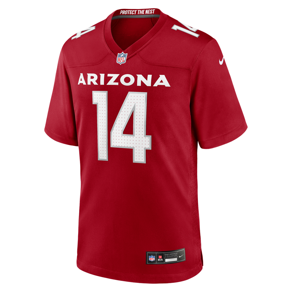 Arizona Cardinals Michael Wilson Nike Team Game Jersey - Cardinal