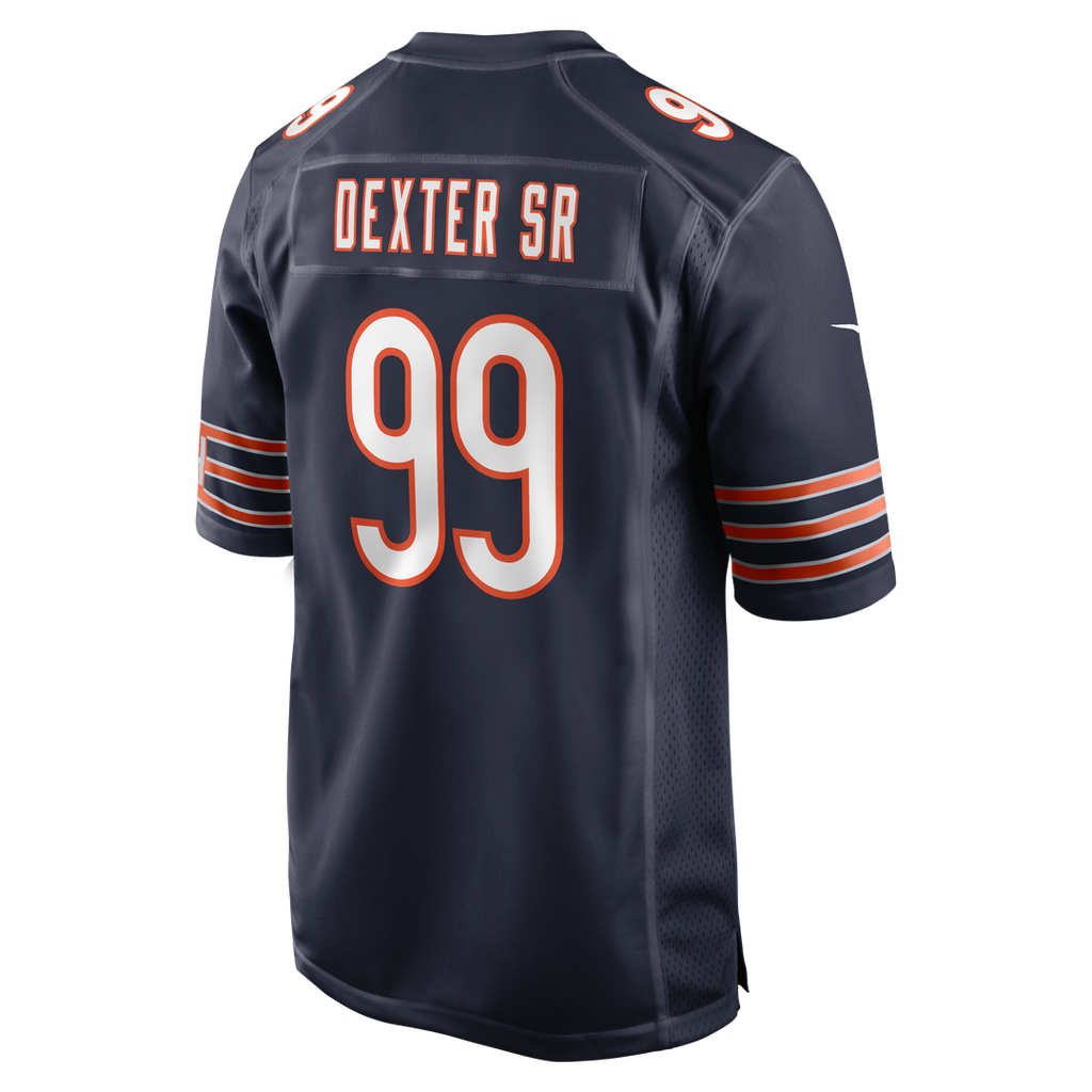 Chicago Bears Gervon Dexter Sr. Nike Game Jersey - Navy