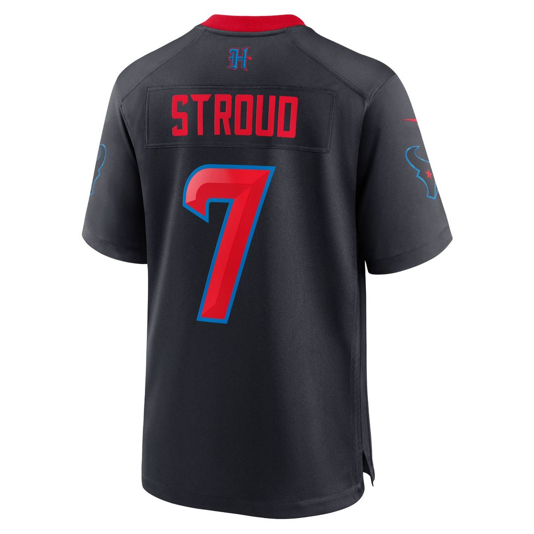 Houston Texans C.J. Stroud Nike 2nd Alternate Game Jersey - Navy