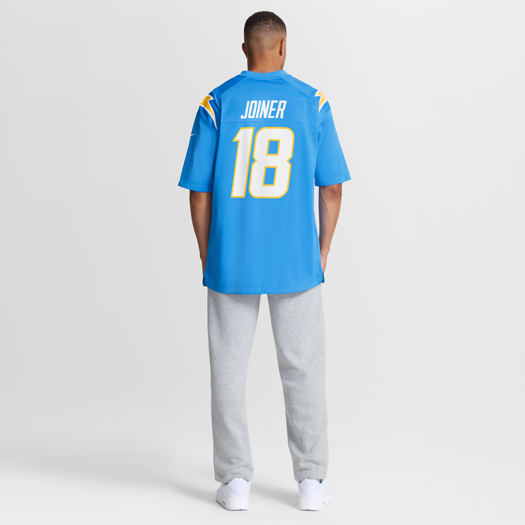 Los Angeles Chargers Charlie Joiner Nike Game Retired Player Jersey - Powder Blue