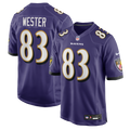 Baltimore Ravens LaJohntay Wester Nike Team Game Jersey - Purple