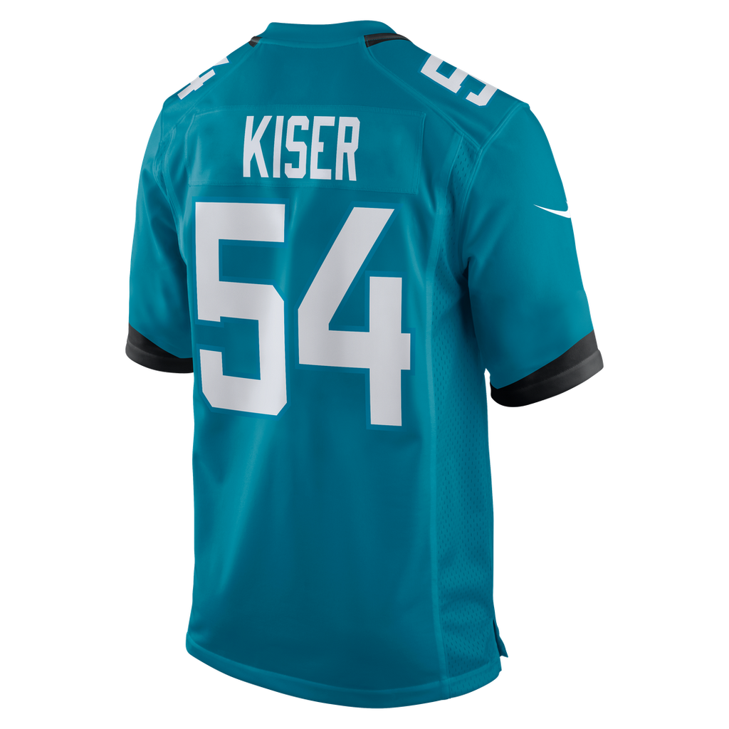 Jacksonville Jaguars Jack Kiser Nike Team Game Jersey - Teal