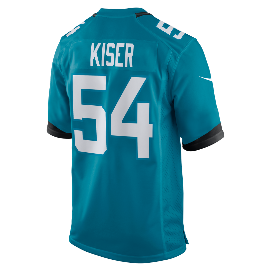 Jacksonville Jaguars Jack Kiser Nike Team Game Jersey - Teal