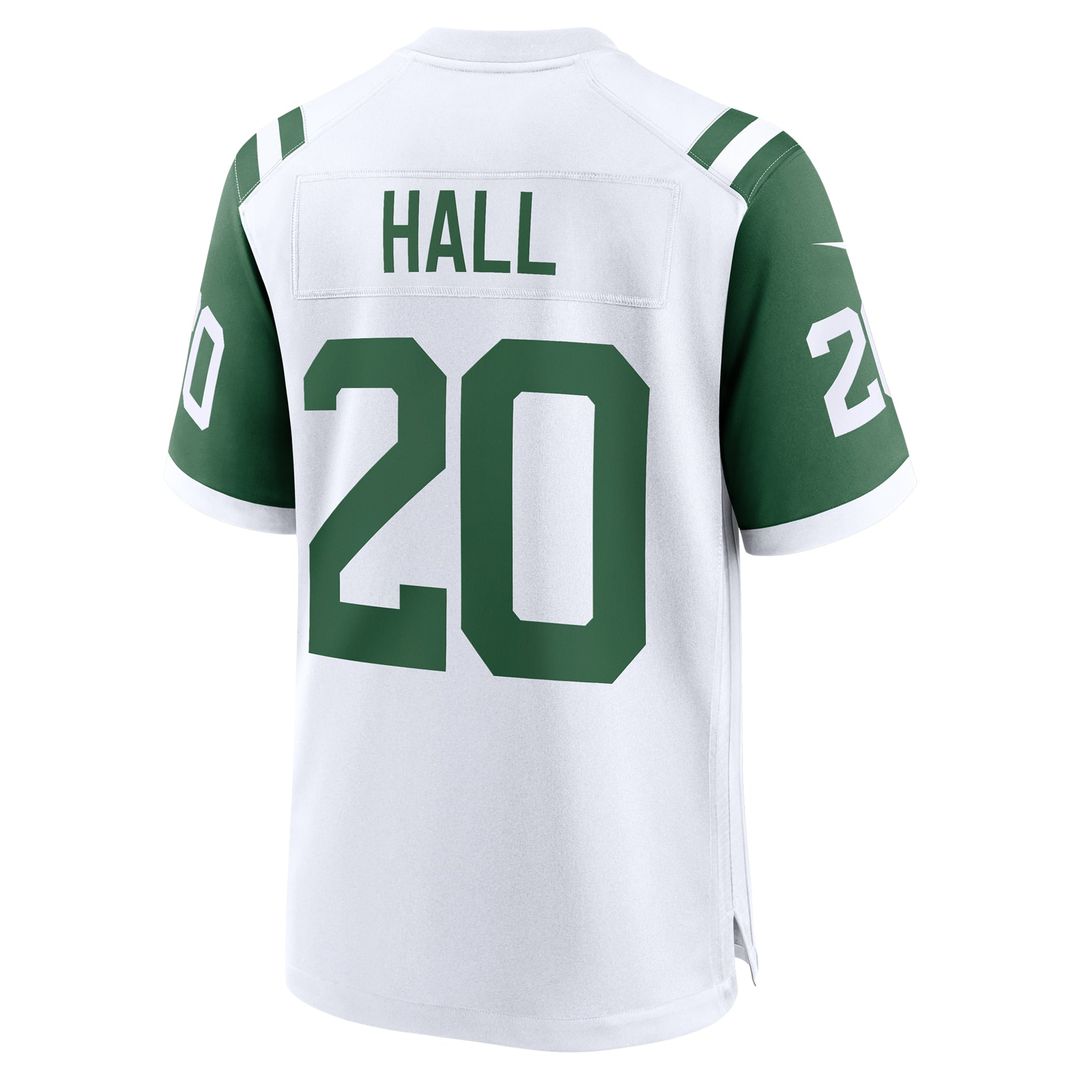 New York Jets Breece Hall Nike Classic Alternate Game Jersey - White