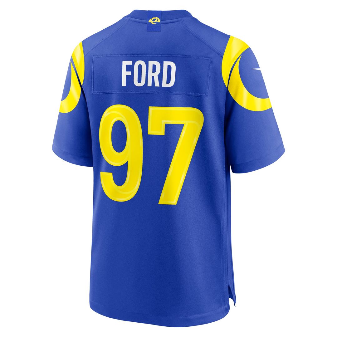 Los Angeles Rams Poona Ford Nike Game Jersey - Royal
