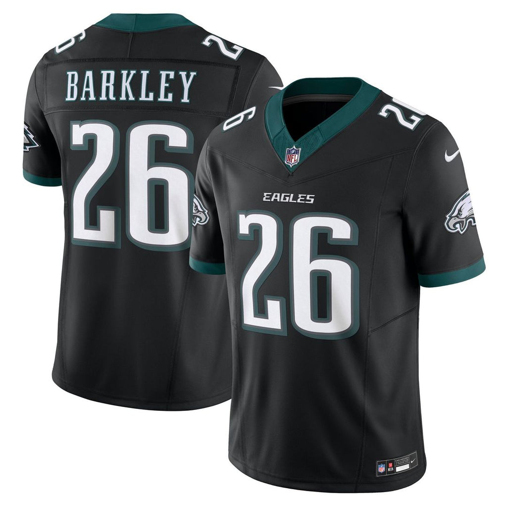 Philadelphia Eagles Saquon Barkley Nike Alternate Vapor F.U.S.E. Limited Jersey - Kelly Green