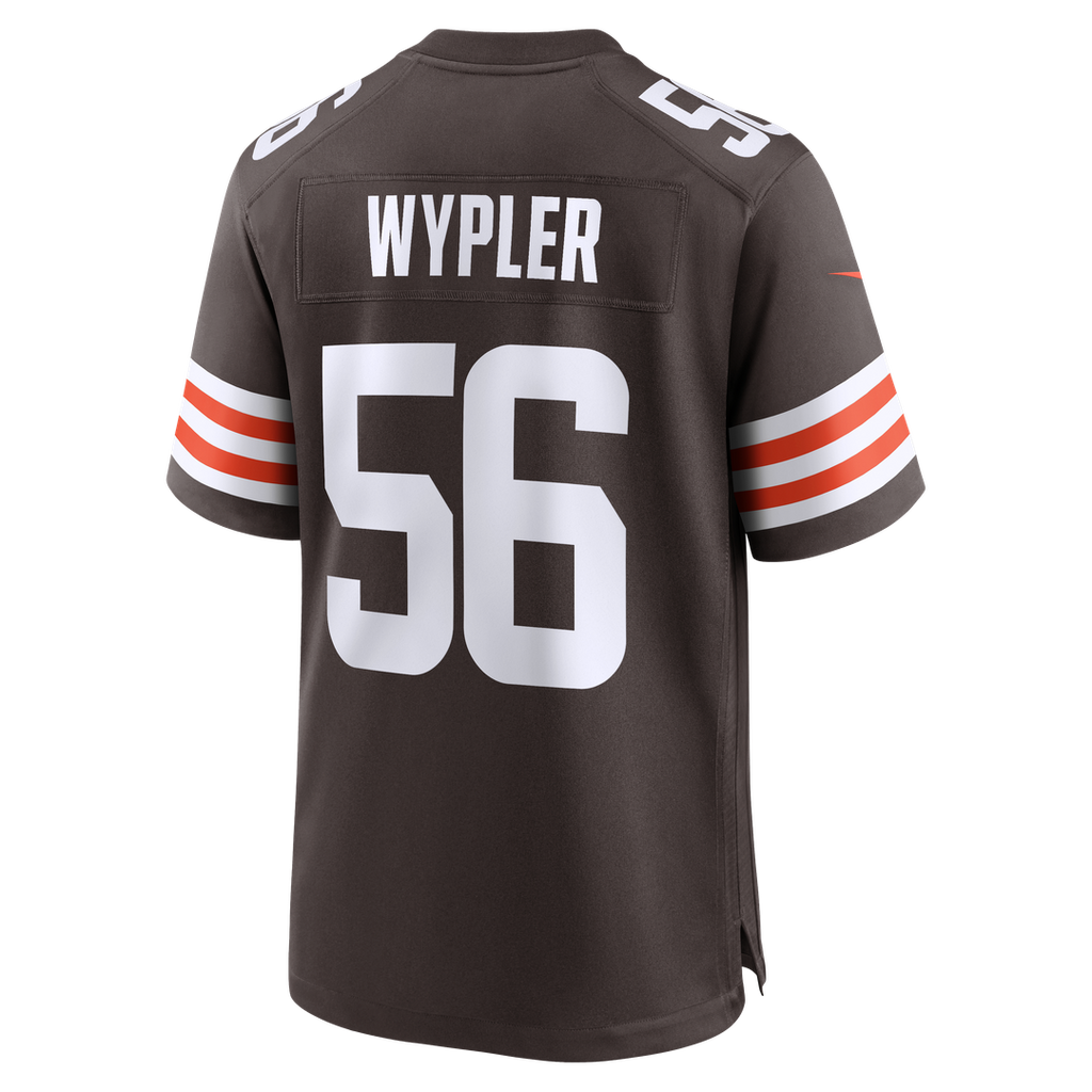Cleveland Browns Luke Wypler Nike Team Game Jersey - Brown