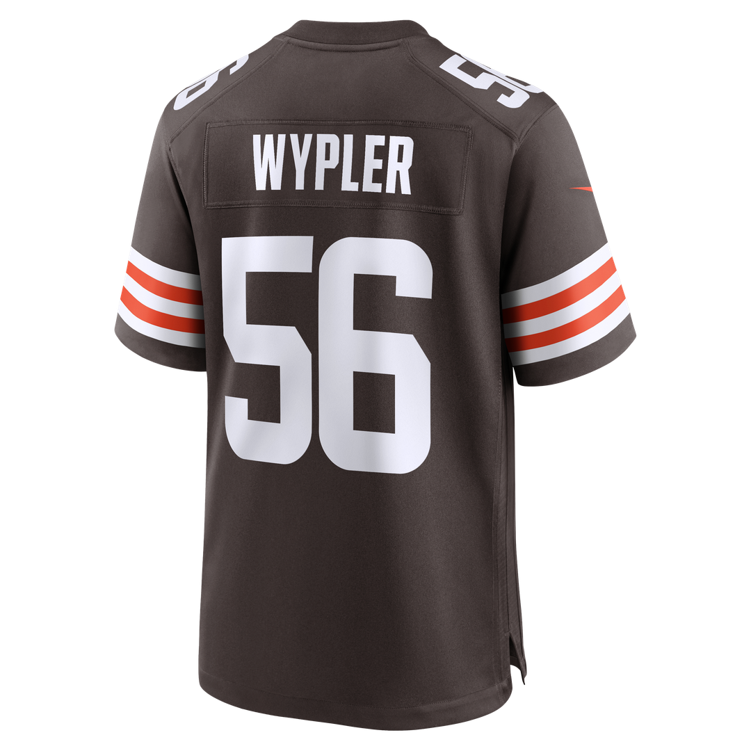 Cleveland Browns Luke Wypler Nike Team Game Jersey - Brown