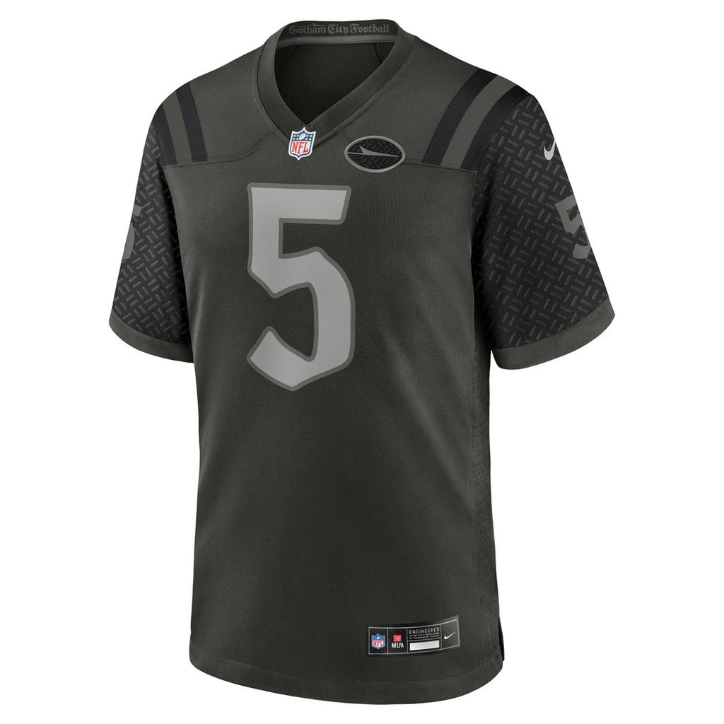 New York Jets Garrett Wilson Nike Rivalries Collection Game Jersey - Green