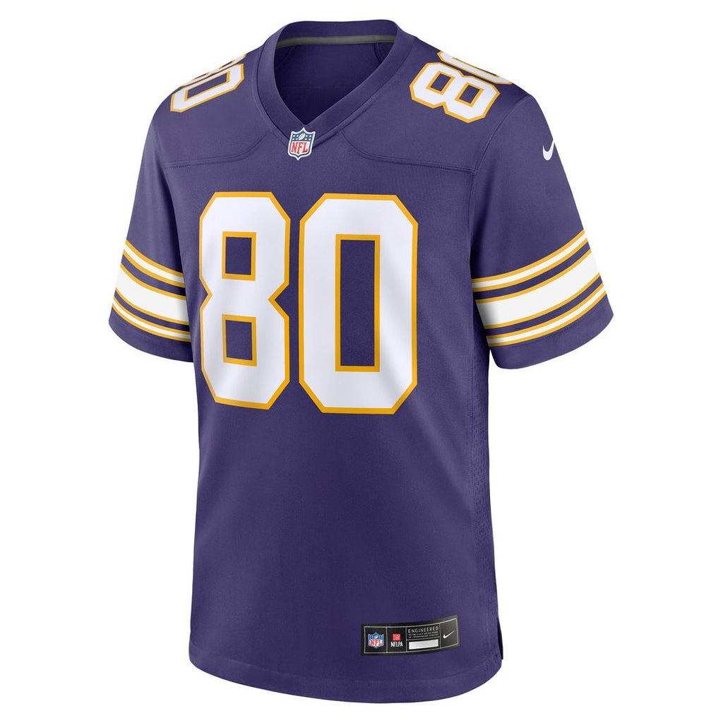 Minnesota Vikings Cris Carter Nike Retired Player Alternate Game Jersey - Purple