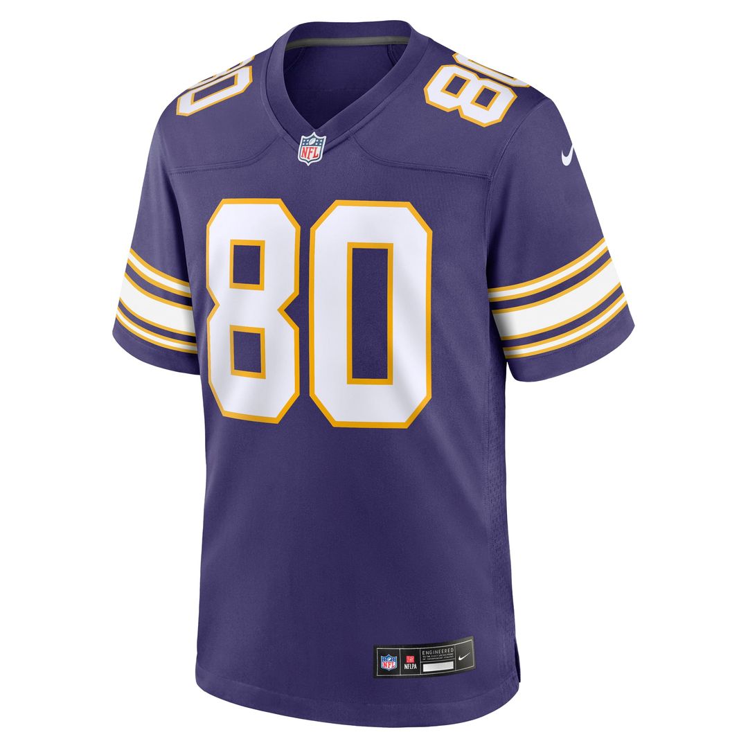 Minnesota Vikings Cris Carter Nike Retired Player Alternate Game Jersey - Purple