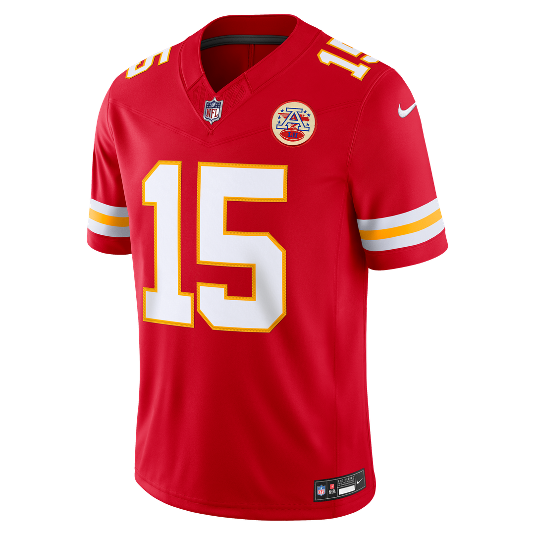 Kansas City Chiefs Patrick Mahomes Nike Vapor F.U.S.E. Stitched Limited Jersey - White