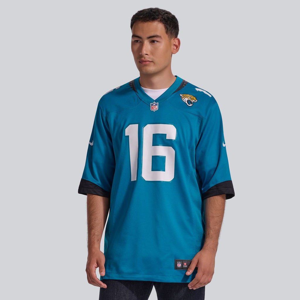 Jacksonville Jaguars Trevor Lawrence Nike Home Game Jersey - Teal
