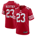 San Francisco 49ers Christian McCaffrey Nike Game Player Jersey - Scarlet