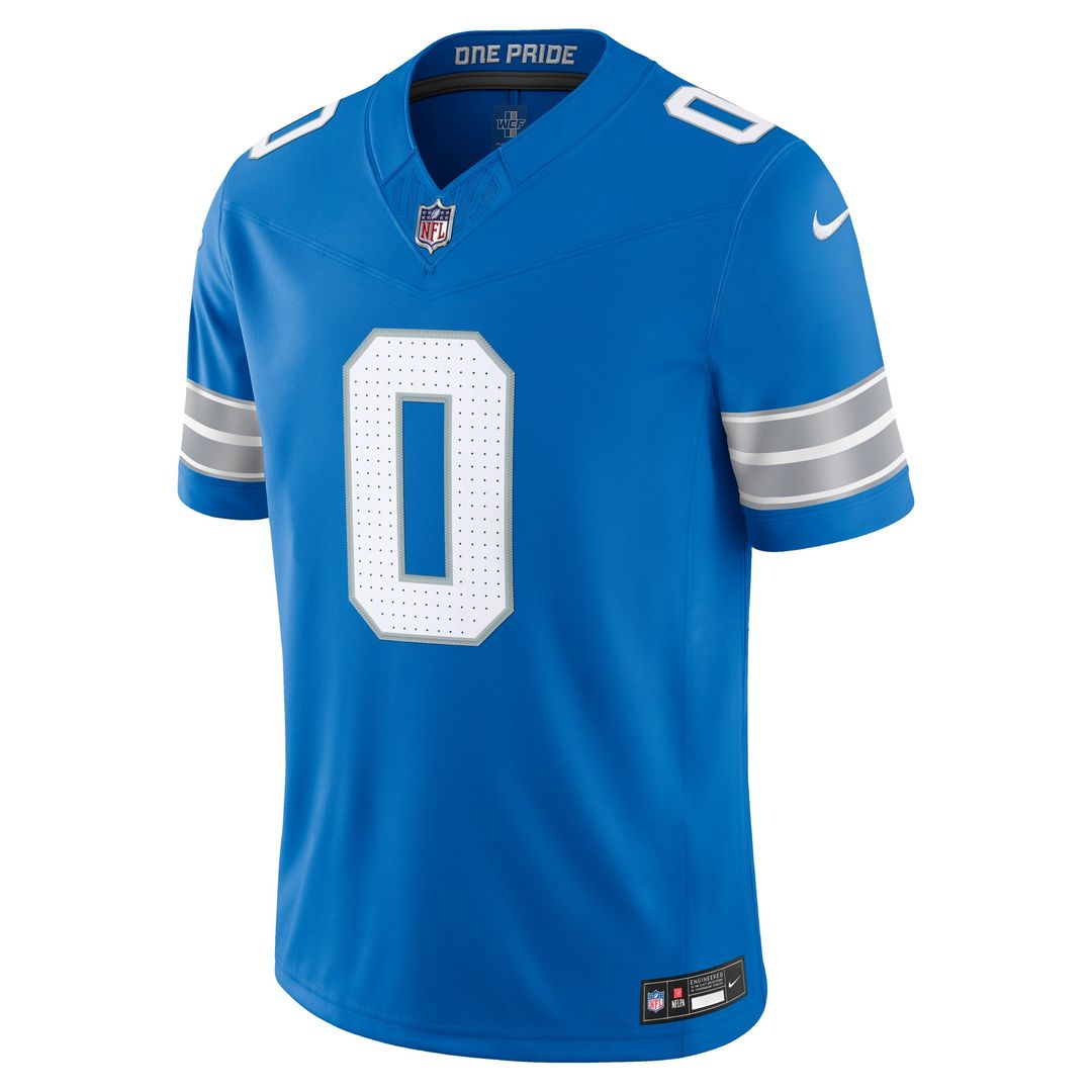 Detroit Lions Jahmyr Gibbs Nike Team Vapor F.U.S.E. Stitched Limited Jersey - Blue