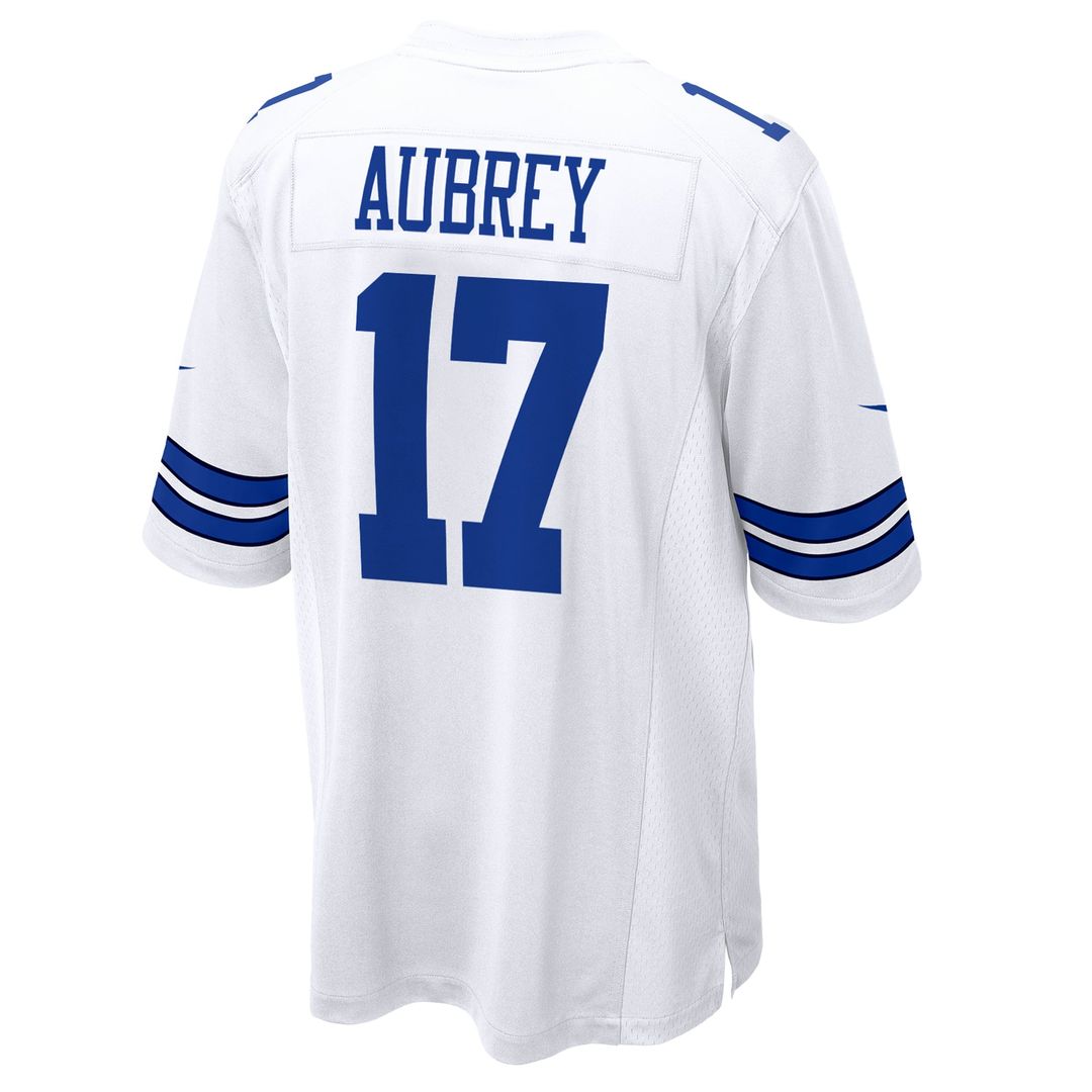 Dallas Cowboys Brandon Aubrey Nike Game Jersey - White