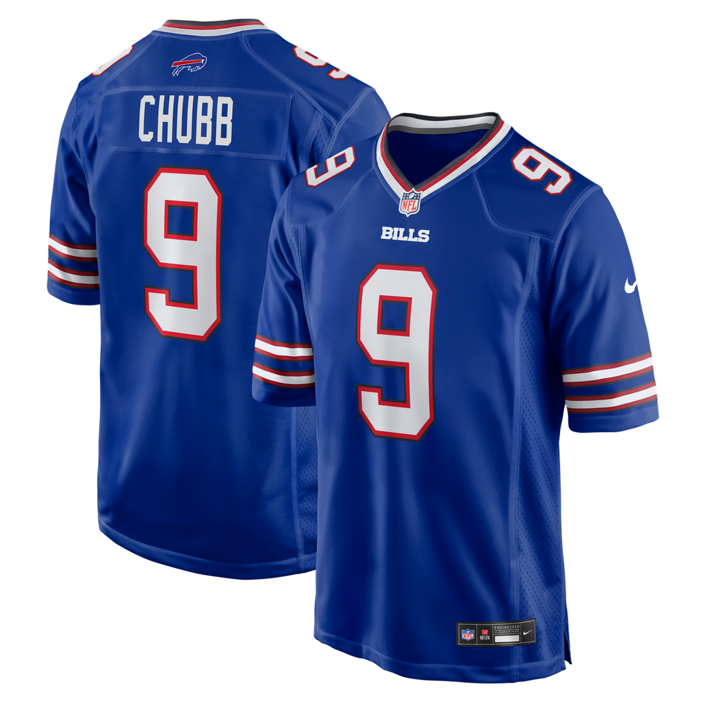 Buffalo Bills Bradley Chubb Nike Team Game Jersey - Royal