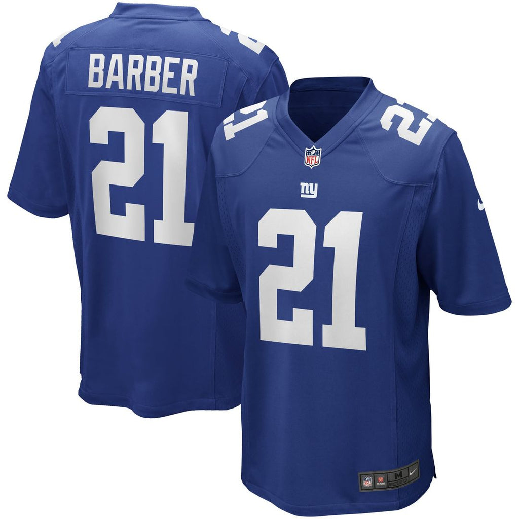 New York Giants Tiki Barber Nike Game Retired Player Jersey - Royal