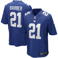 New York Giants Tiki Barber Nike Game Retired Player Jersey - Royal
