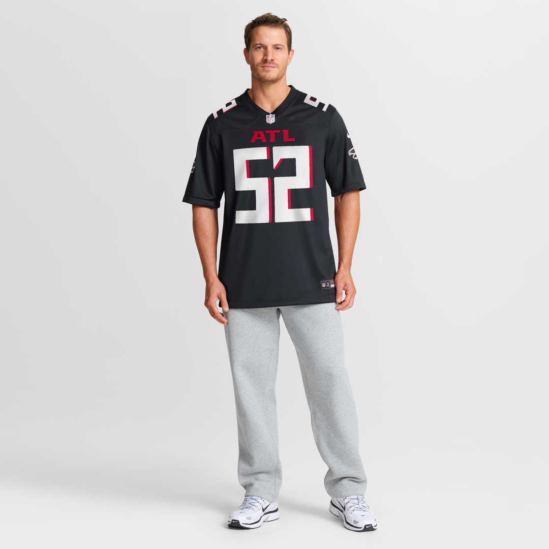 Atlanta Falcons Jovaughn Gwyn Nike Team Game Jersey - Black